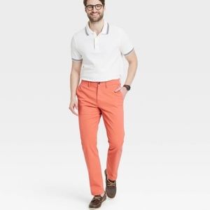 Men’s Tall Coral slim chinos